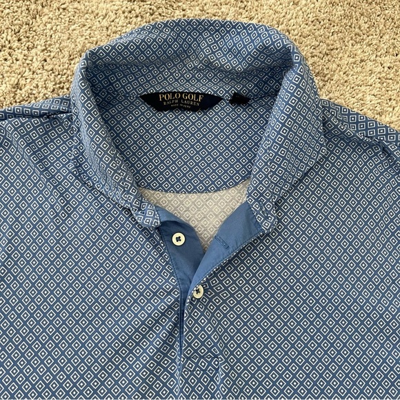 Ralph Lauren Other - Ralph Lauren XXL Polo Golf Blue Mens Soft Button Collar Dress Casual Shirt